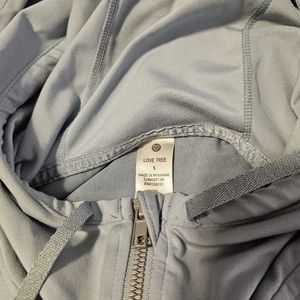 Love Tree Ice Blue Atlethic Hoodie